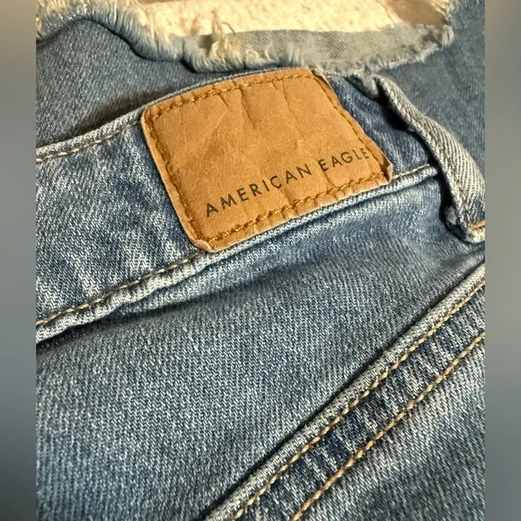 American Eagle Super High Rise Baggy Wide Leg Jeans 👖 - Picture 10 of 12